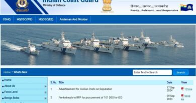 Indian Coast Guard recruitment