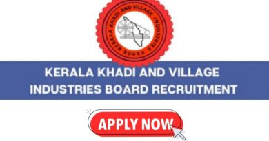 Kerala Khadi Board Recruitment Apply Now