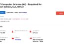 Oman Teacher Vacancy Apply Now