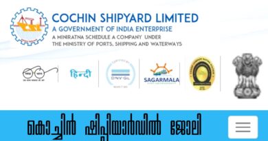 Cochin Shypyard Recruitment-2026 Apply Now