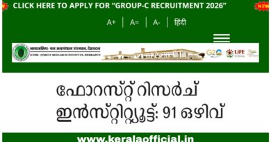 FRI Group C Recruitment-2026 Apply Now FRI Group C Recruitment-2026 Apply Now