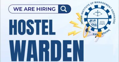 IIMK Hostel Warden Apply Now