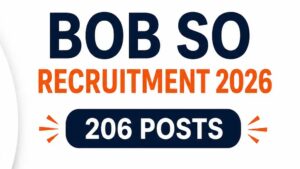 BOB Recruitment-2026 Apply Now