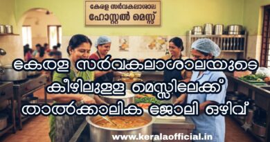 Kerala University Job Apply Now